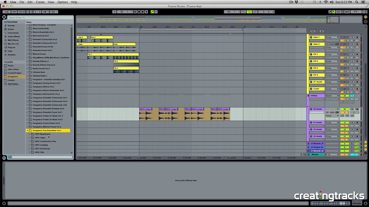 Trance Creating Custom Hi Hats from loops