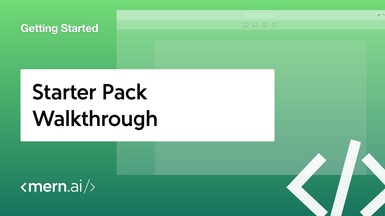 Starter Pack: Build & Customize Your Full-Stack Web App in a Flash