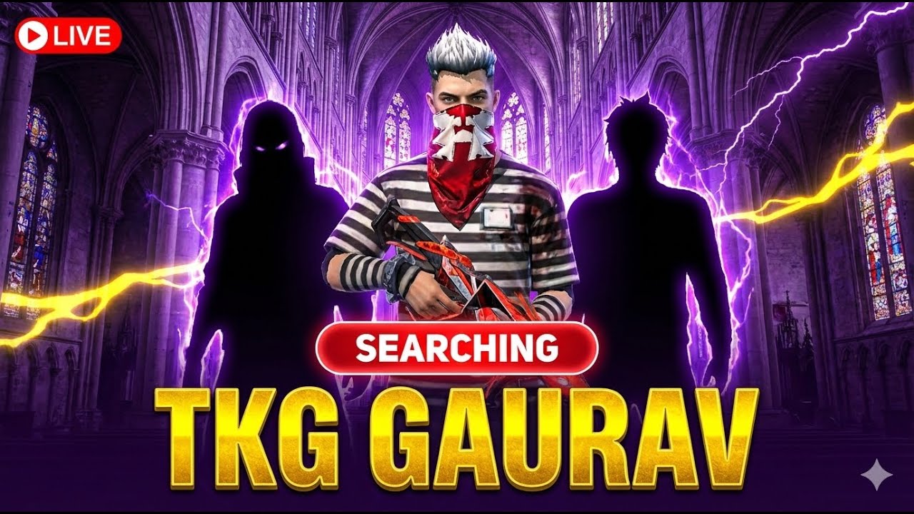Free Fire Live 🔴 Custome Play With Subscribers ❤️ TKG Gaurav Live 🔴 Guild Test 🔥#freefire #live