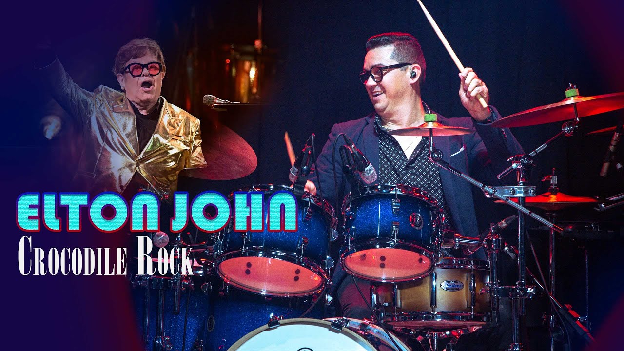 Elton John - Crocodile Rock - DRUMCAM