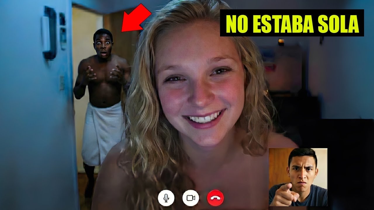 Ella sonreía sin saber que ya la habían PILLADO