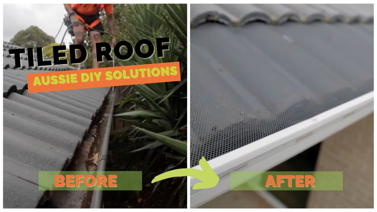 The Ultimate DIYers Installation Guide on How to Install a Gutter Guard Kit to a Tiled Roof!