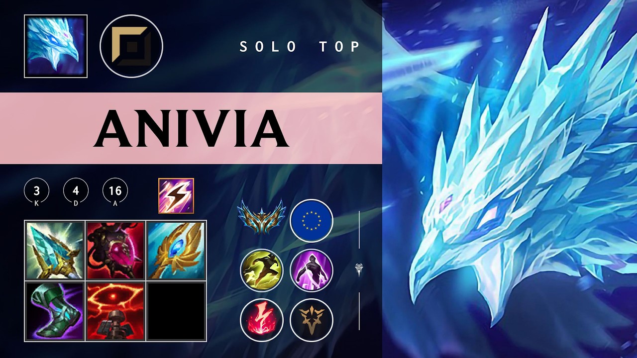 Anivia Top vs Nasus - EUW Challenger Patch 26.03
