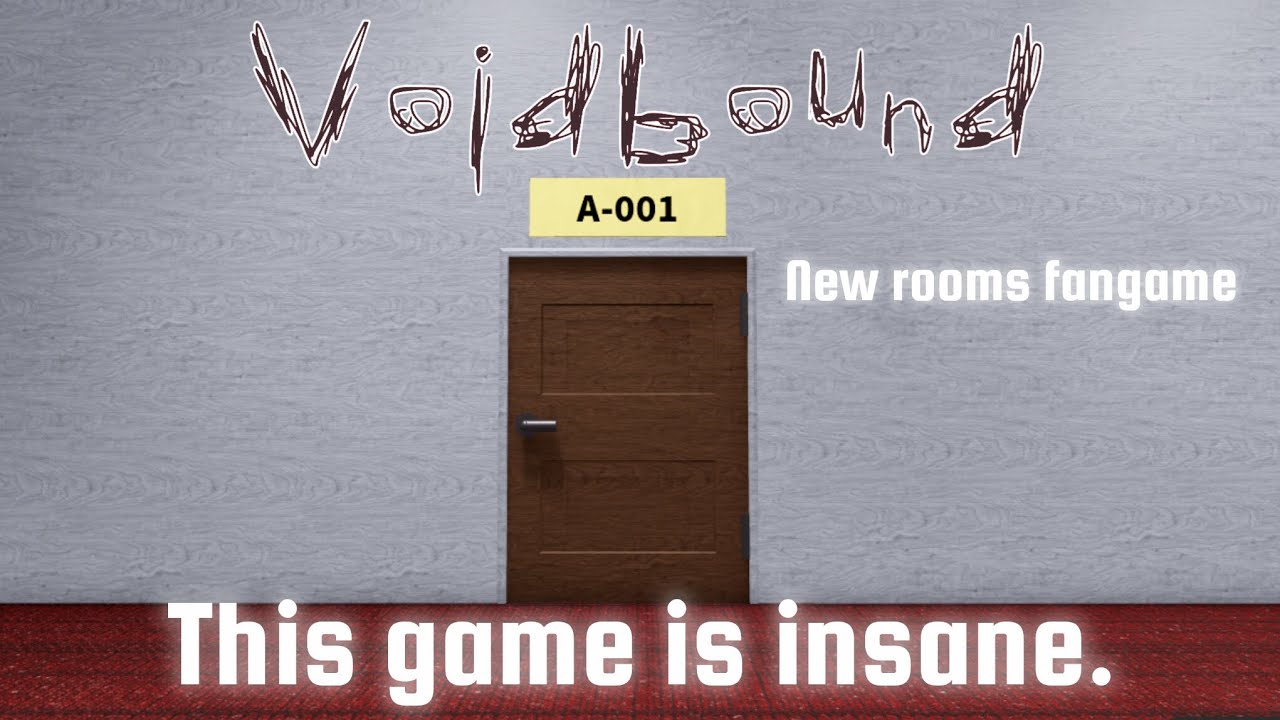 This new rooms fangame is INSANE  | Early access (READ DESC)