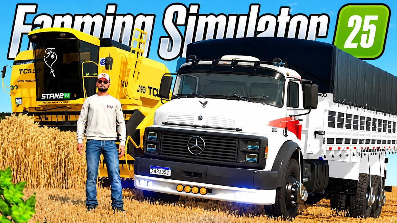 O INICIO EM BUSCA DO SUCESSO - FARMING SIMULATOR 25 - EP 1 (INÍCIO GAMEPLAY PT-BR)