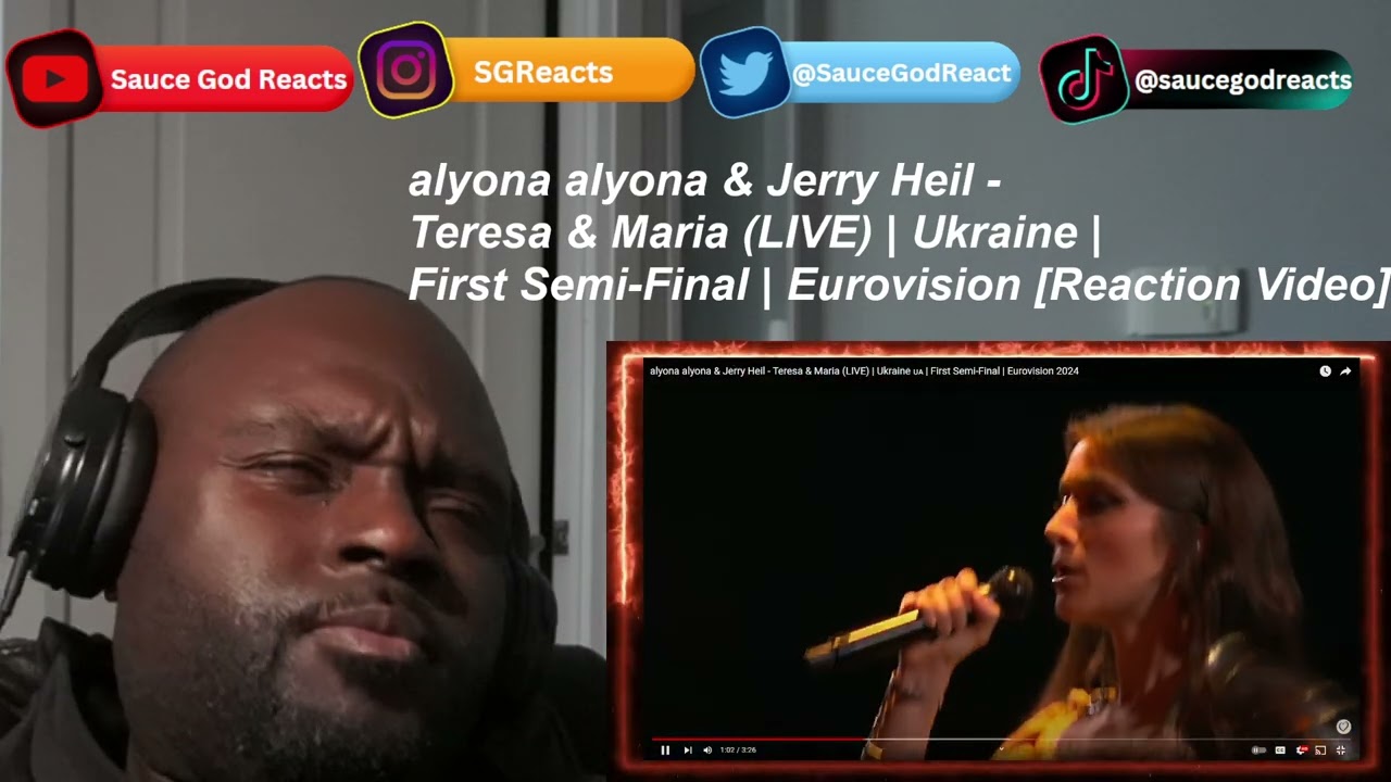alyona alyona & Jerry Heil - Teresa & Maria (LIVE) | Ukraine 🇺🇦 | First Semi-Final | REACTION