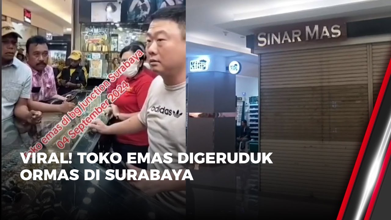 Kericuhan di BG Junction Surabaya, Diduga Kasus Penipuan Jual Beli Emas | OneNews Update