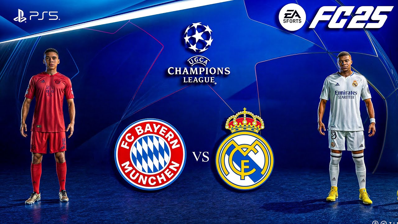 FC 25 - Bayern Munich vs. Real Madrid Ft. Kane, Mbappe, | UEFA Champions League Final | PS5™ [4K60]