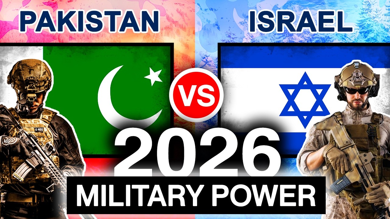 Сравнение военной мощи Пакистана и Израиля к 2026 году | Военная мощь Израиля и Пакистана к 2026 ...