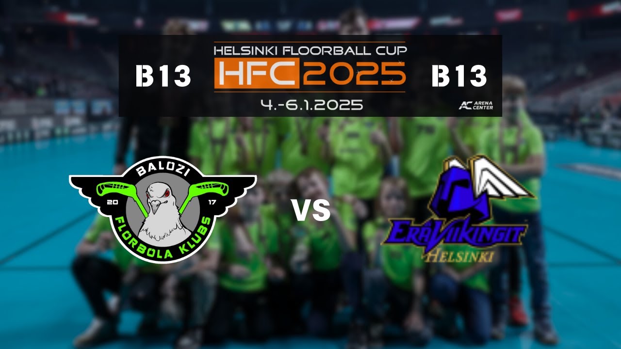 HFC 2025 B13: FBK Baloži vs EraViikingit Musta