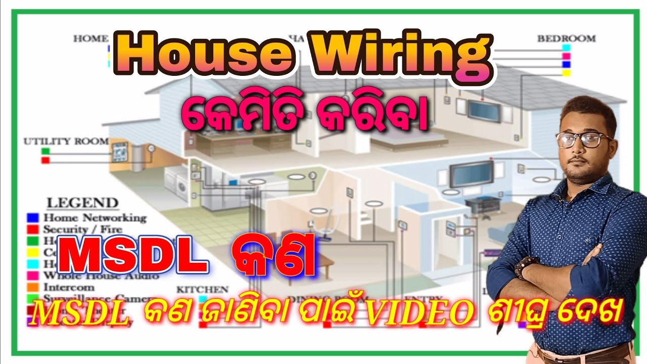 House wiring||What is MSDL || Industrial & Domestic Wiring || ITI Class
