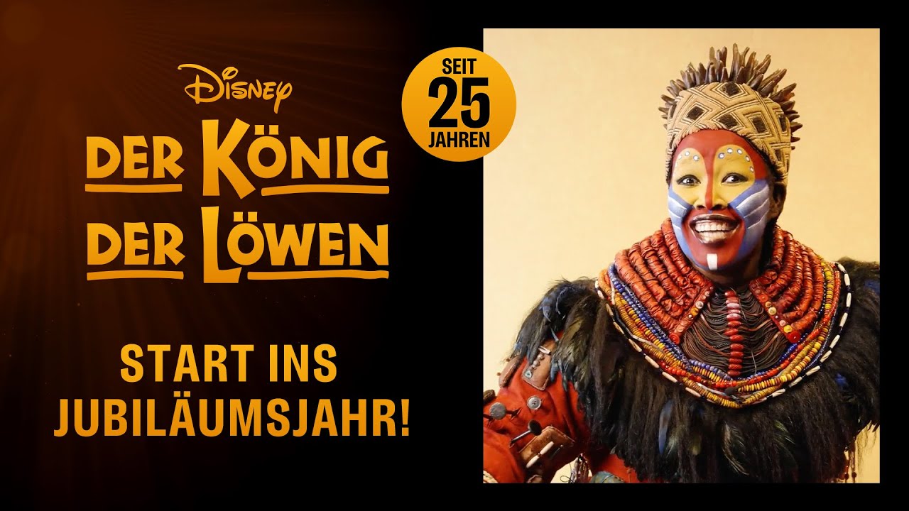 Start ins Jubiläumsjahr bei Disneys DER KÖNIG DER LÖWEN