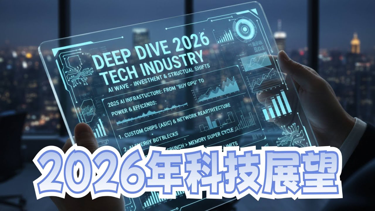 2026年科技展望：AI 的三大關鍵趨勢