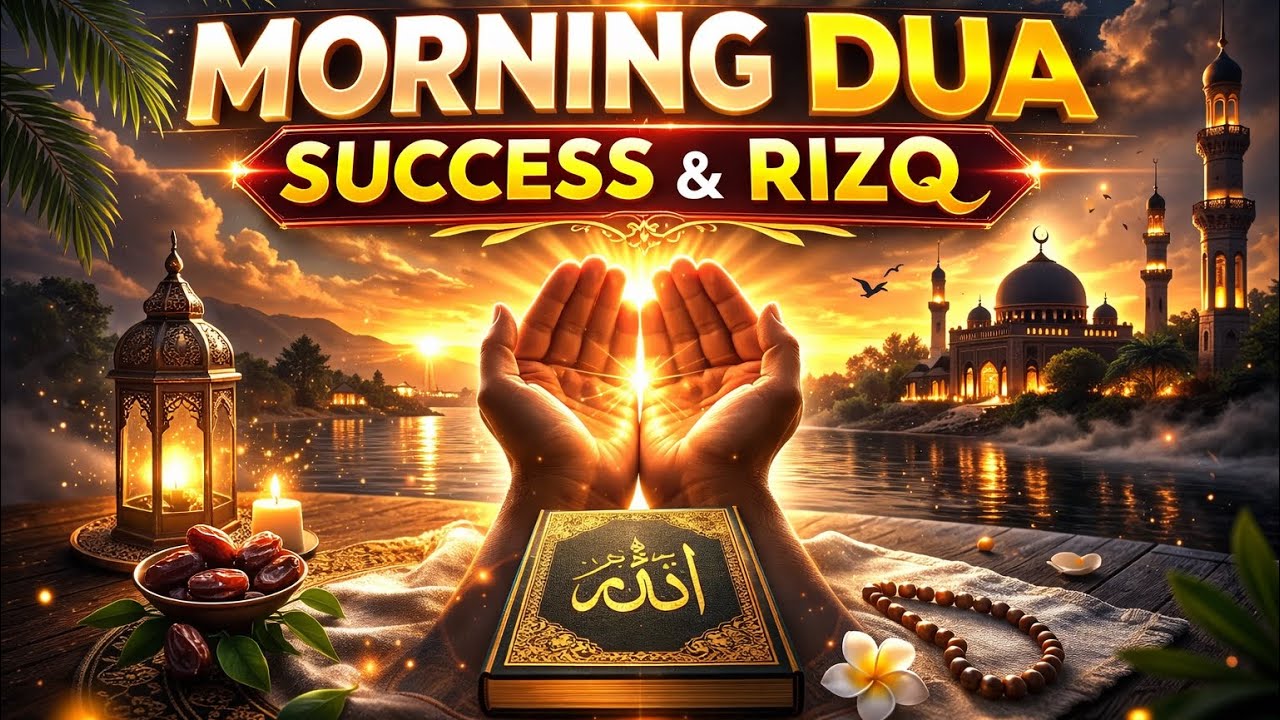 Morning Azkar (أذكار الصباح) | Daily Duas for Success, Rizq & Protection| Learn Quran with tajweed