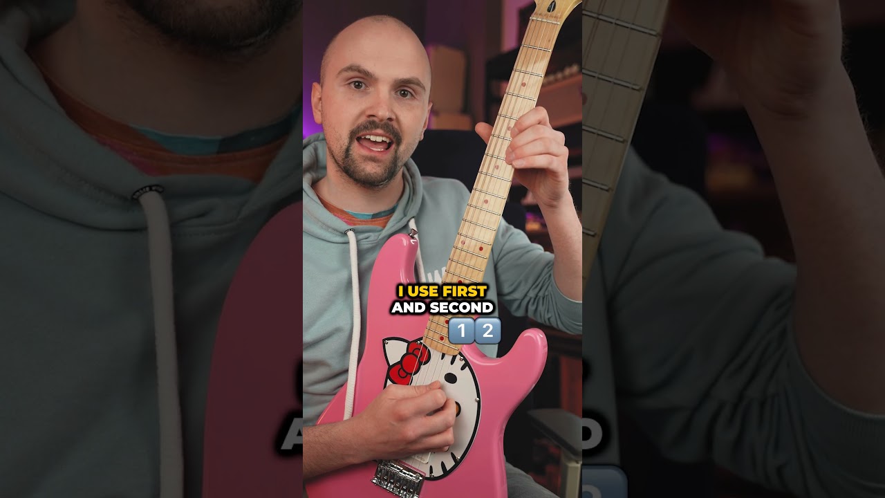 How to Bend Strings on the Guitar Easier? #guitar #guitarist #guitarlesson