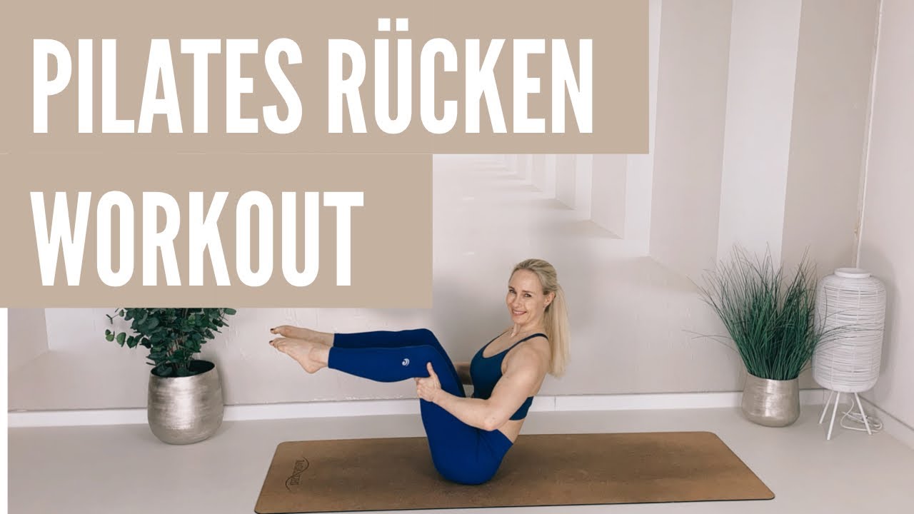 Pilates Rücken Workout: 20 Min. gesunder Rücken, stabile Körpermitte, Homeworkout (deutsch)