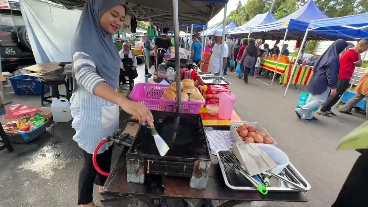 JAULAN ALA KAMPUNG PASAR PAGI DI MALAYSIA MERIAH❗️