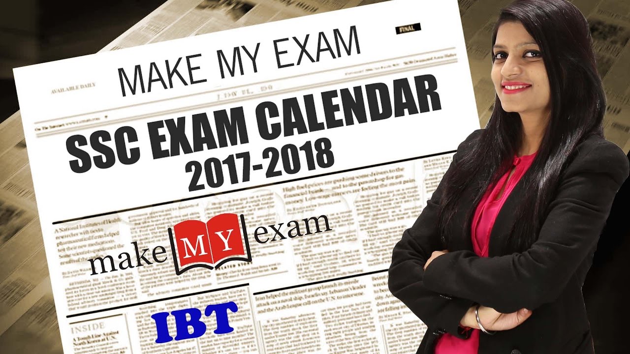 SSC Exam Calendar-2017 : Upcoming Exam Schedule, Dates & Notifications