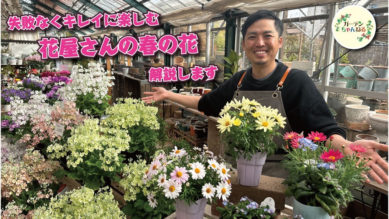 ２～３月の春の花について、じっくり話してみました！