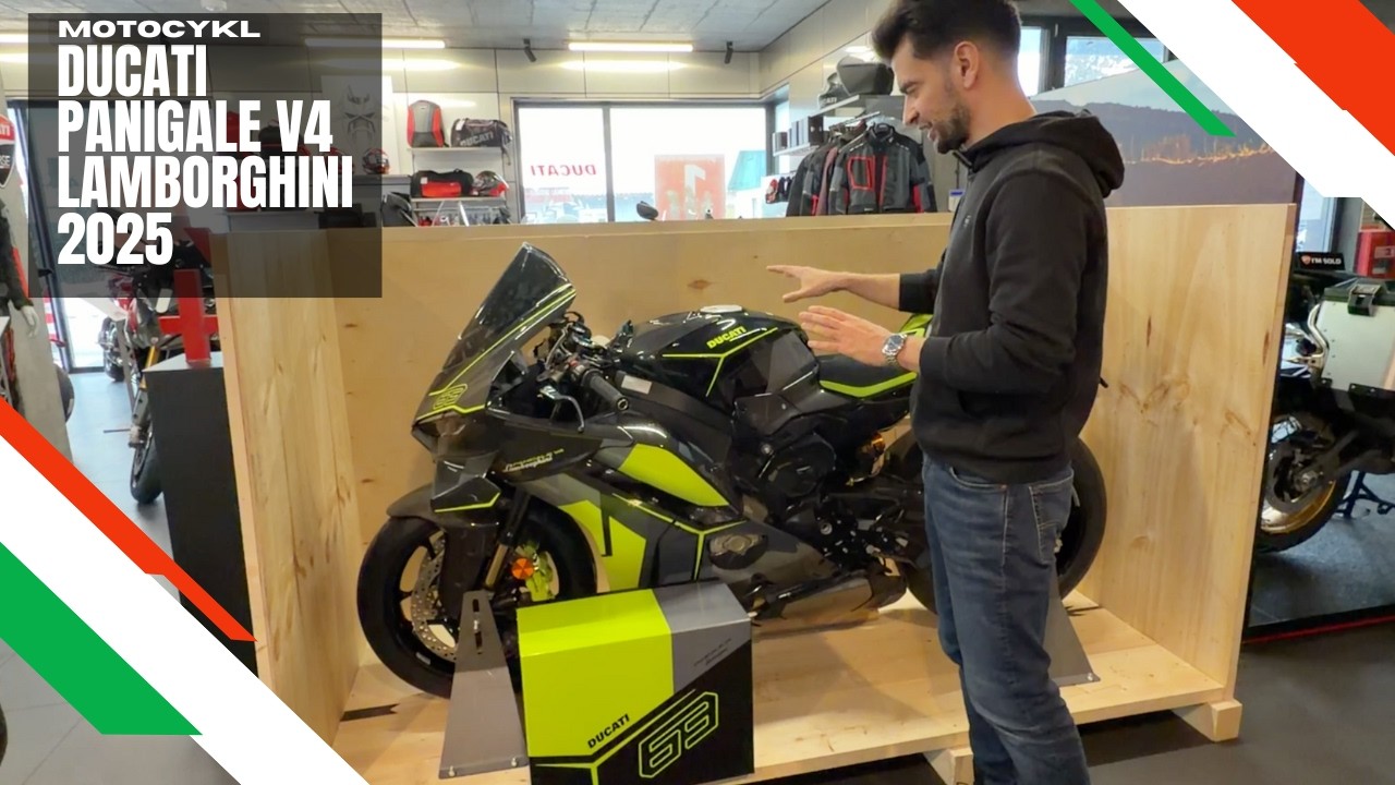 Ducati zrobiło coś, czego nikt nie potrzebował&hellip; i wszyscy tego chcą - Panigale V4 Lamborghini 2025