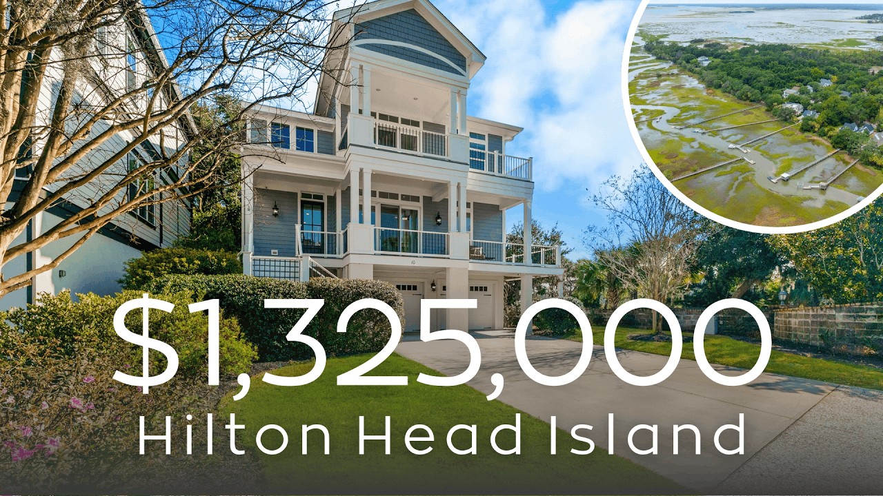 Hilton Head Island Full Home Tour: 10 Shear Water Drive, Hilton Head Island