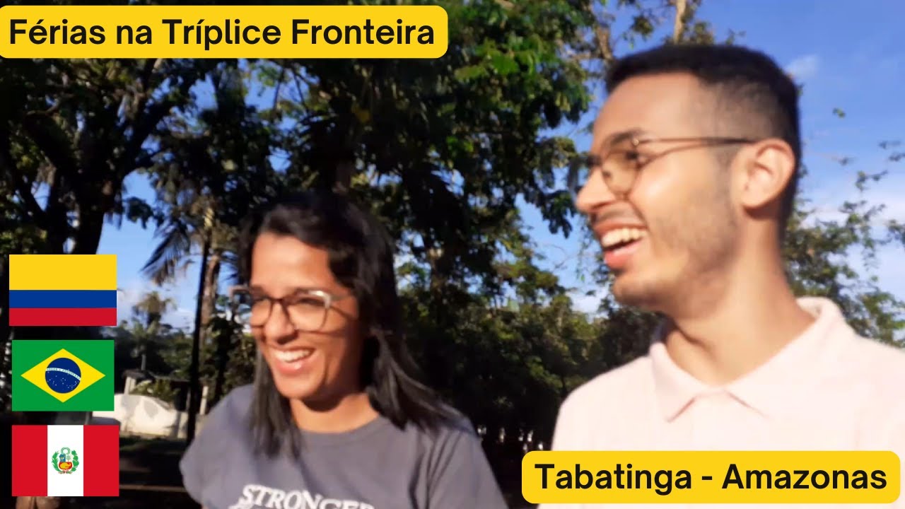 VLOG 01 - AMAZONAS AÍ VOU EU... FÉRIAS EM TABATINGA-AM✈️🐆🌳