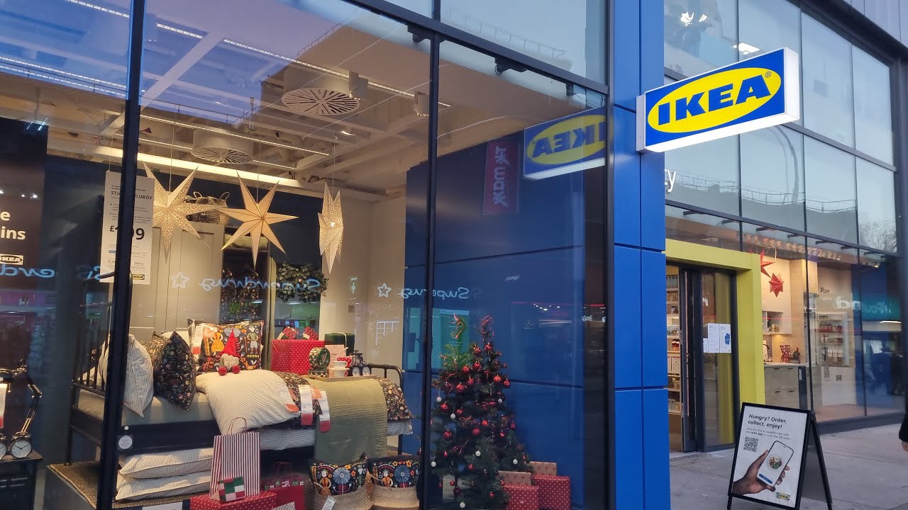 IKEA - зимний декор для праздников (ноябрь, 2025)
