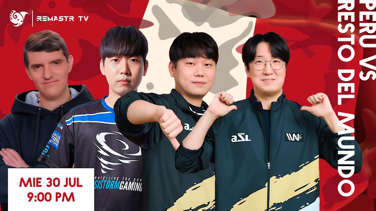 🔴 EN VIVO | STARCRAFT: 🇵🇪 PERU vs EL MUNDO 🌎