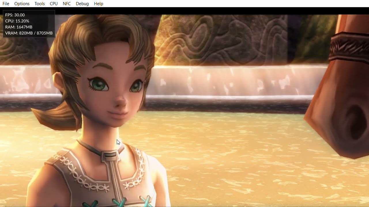 Gaming on Lenovo Yoga 7i 16IML - TLOZ: Twilight Princess