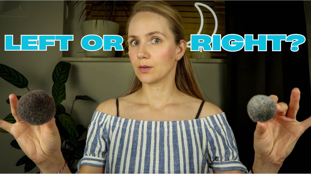 ASMR Which Ear Is More Sensitive - Left or Right?