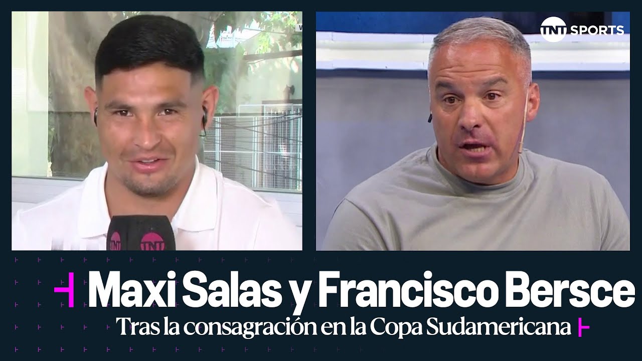 Entrevista con Maxi Salas y Francisco Bersce tras la consagraci&oacute;n en la Copa Sudamericana