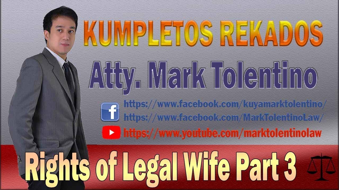 KR: Rights of Legal Wife Part 3