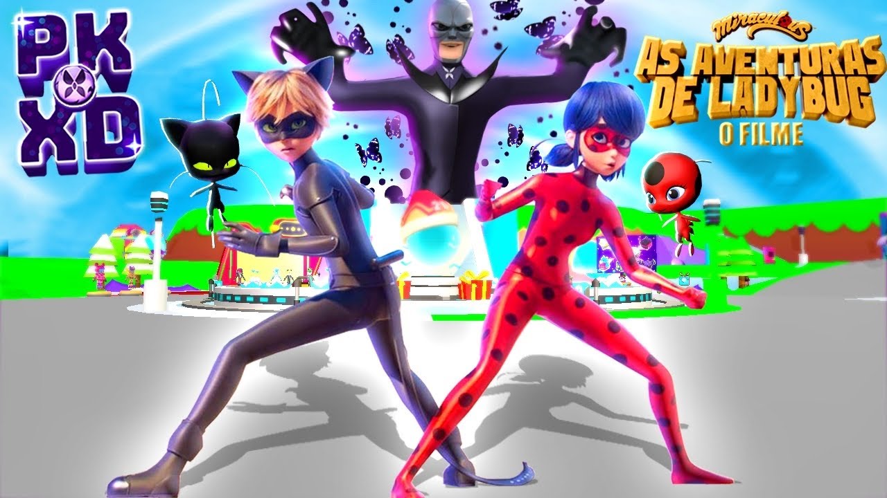 AS AVENTURAS DE LADYBUG E CATNOIR MIRACULOUS NO PK XD - O FILME
