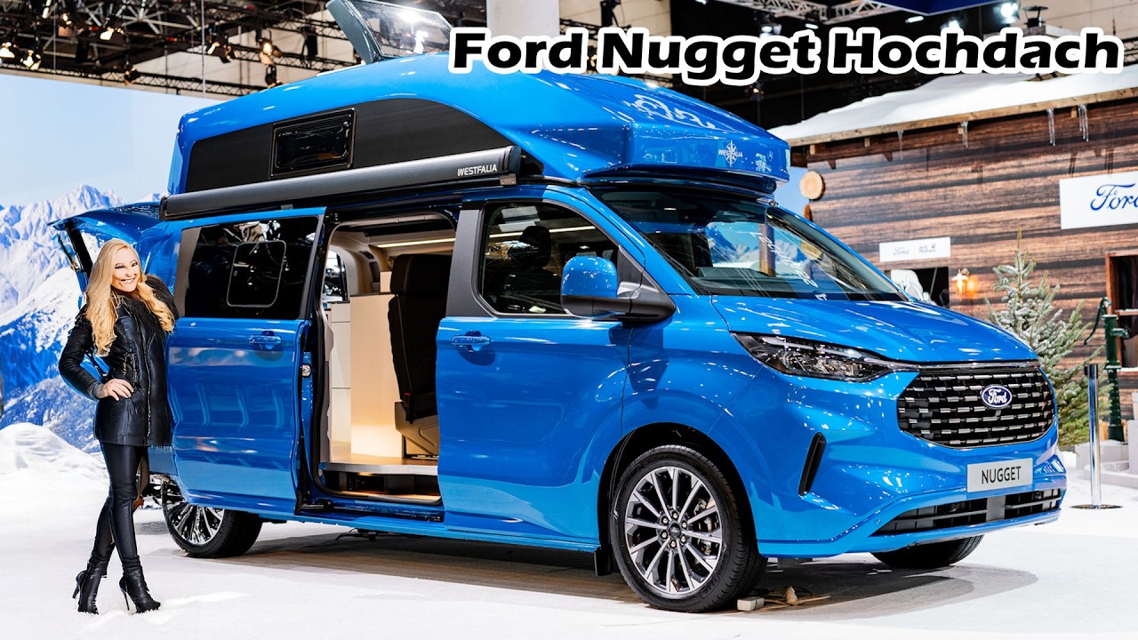 Ford Nugget Hochdach - interior walkaround  |  caravan salon