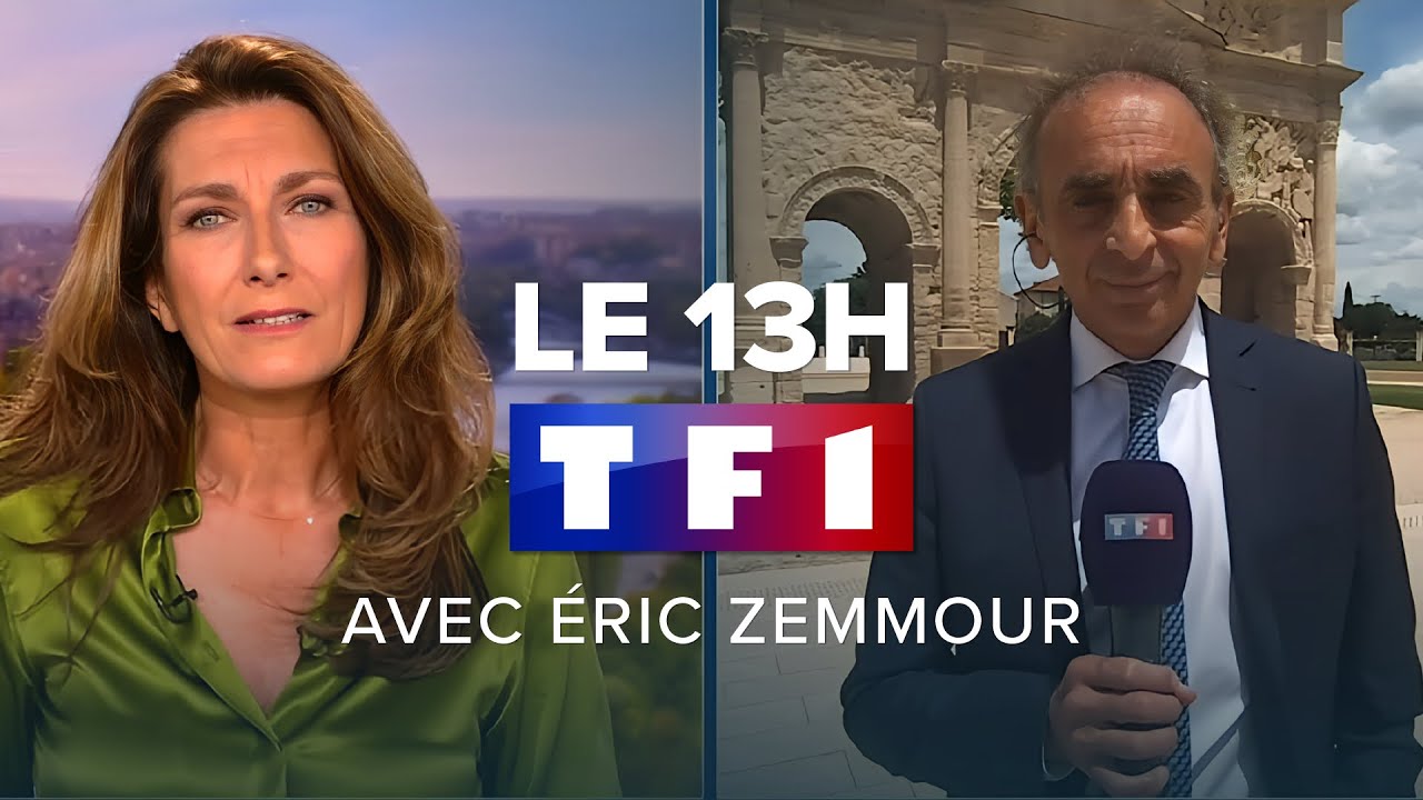 Eric Zemmour sur TF1 : Les 5 mesures urgentes de Reconqu&ecirc;te.