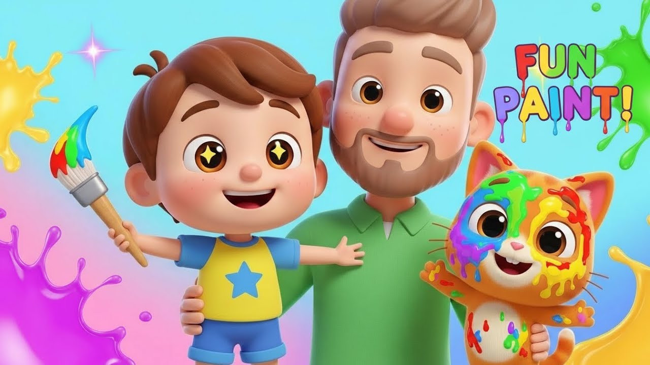 Johny and the Magic Paint 🎨 | Funny 3D Kids Cartoon | Johny Johny New Episode