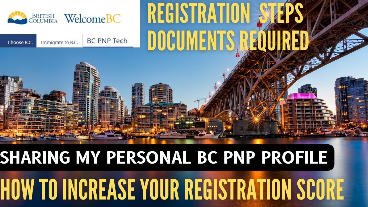 How to apply BC PNP Tech Program - Step by Step application process | Part -1