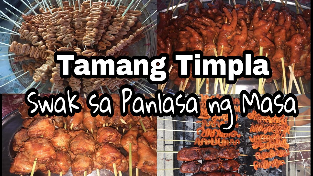 Tamang Timpla, Swak sa Panlasa ng Masa!Paano Pasasarapin ang Ihaw-Ihaw?