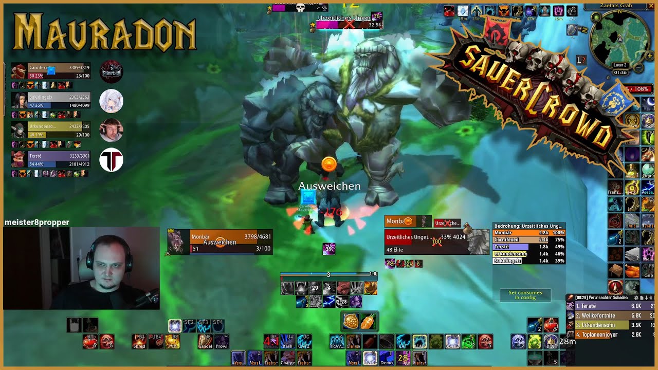 Terstes sehr geiler Mauradon Run mit Moondye7 & Co - 