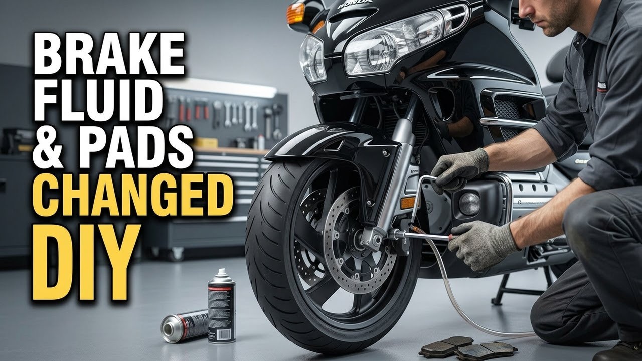 Honda Goldwing Ultimate Brake Pad And Fluid Replacement - Why It's Worth the Upgrade
