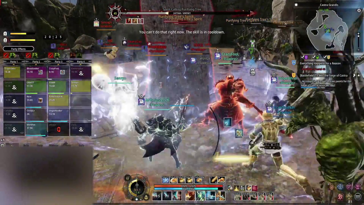 [Bless Online] Siege of Castra 2018 08 29 17 00 Paladin PVP
