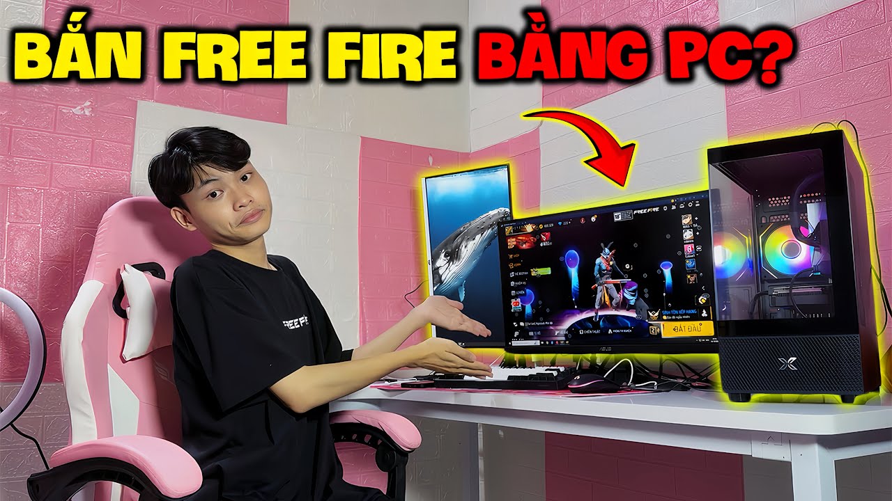 Lần Đầu Chơi Free Fire Tr&ecirc;n Pc