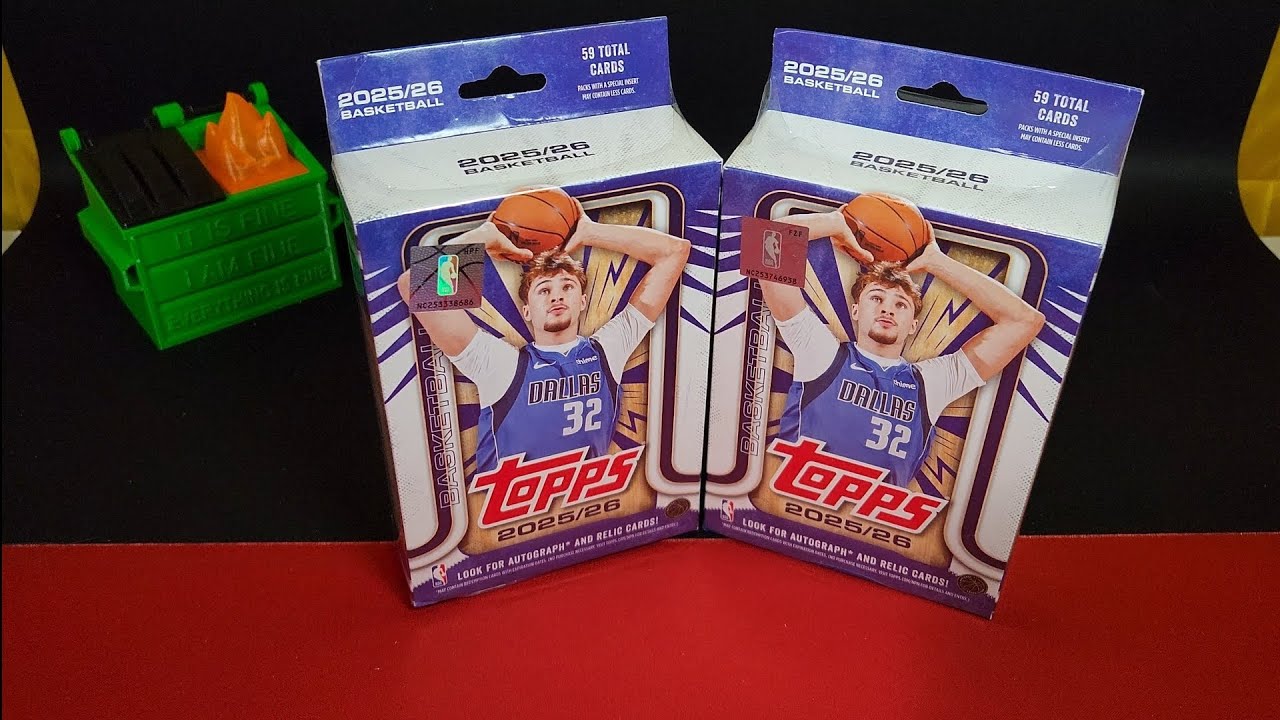 🏀2025-26 Topps Basketball Hanger box ×2!