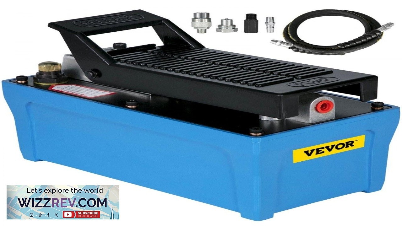 VEVOR Air Hydraulic Pump 10000 PSI Air Over Hydraulic Pump 1 2 Gal