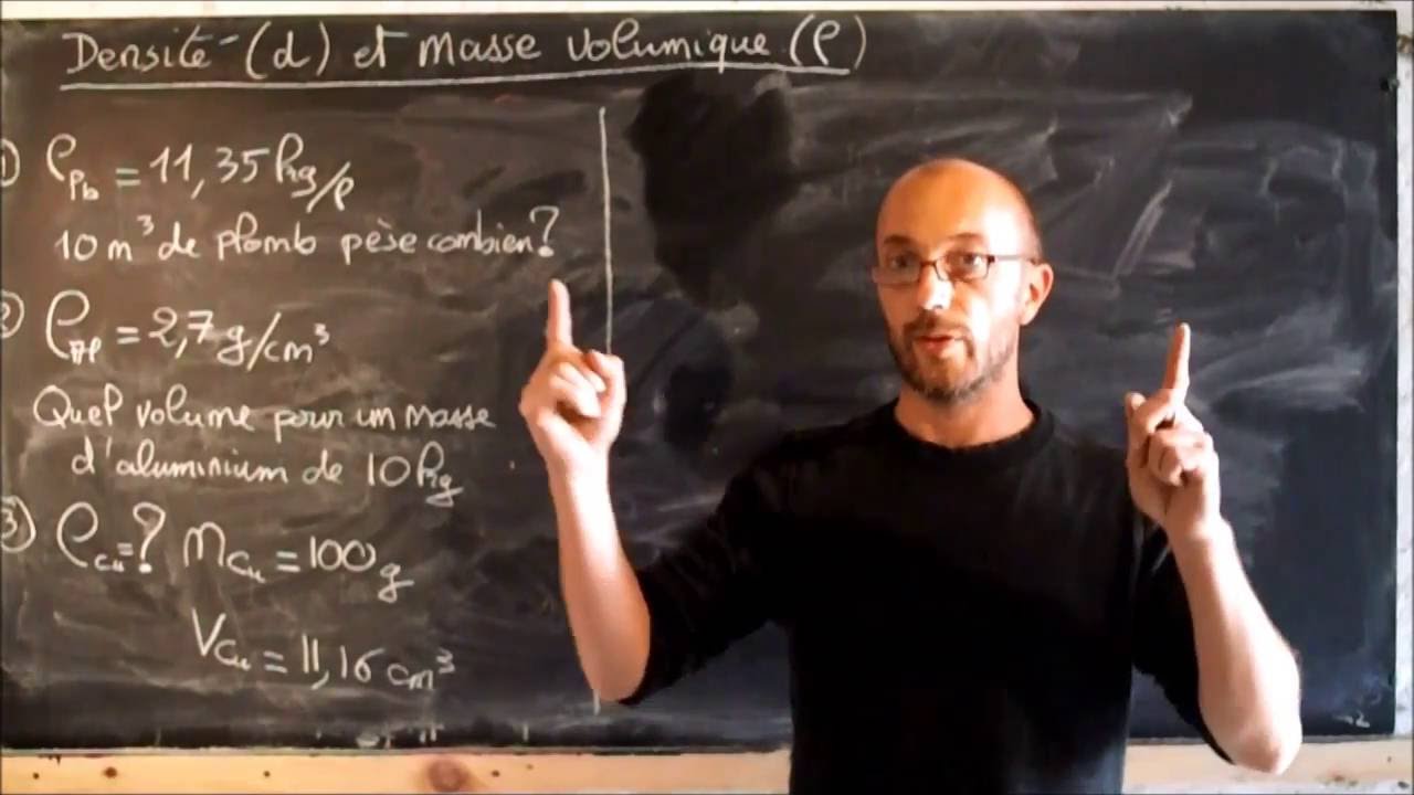 densité et masse volumique cours 2