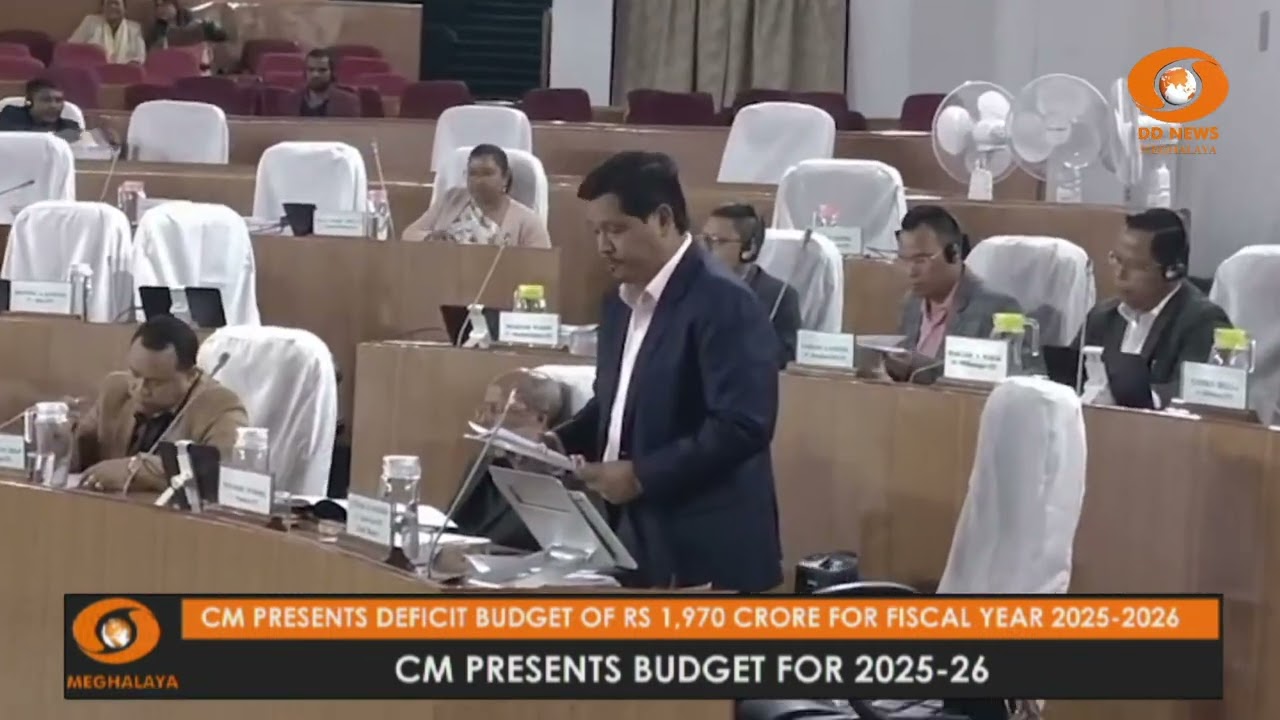 CM PRESENTS DEFICIT BUDGET OF RS 1,970 CRORE FOR FISCAL YEAR 2025-2026