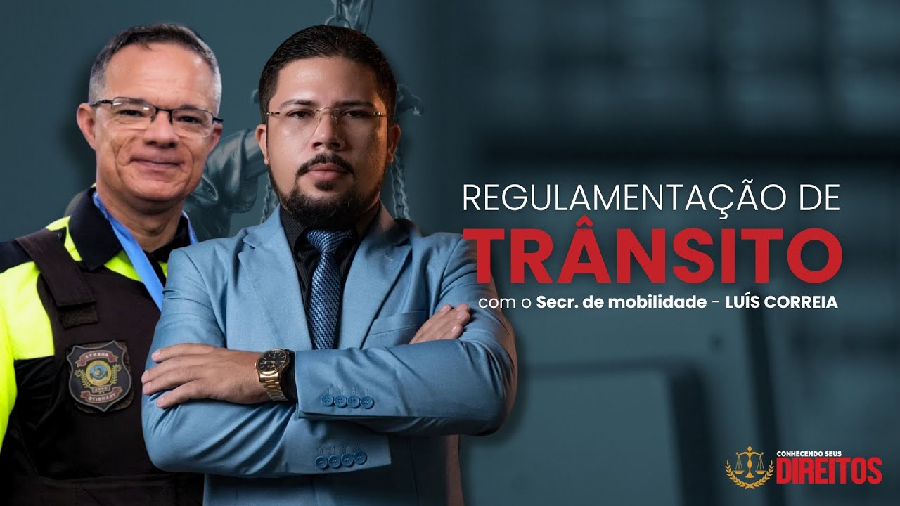 CONHECENDO SEUS DIREITOS -  DR. DAMASCENO E O SECR. DE MOBILIDADE - LUÍS CORREIA -  30/01/2025