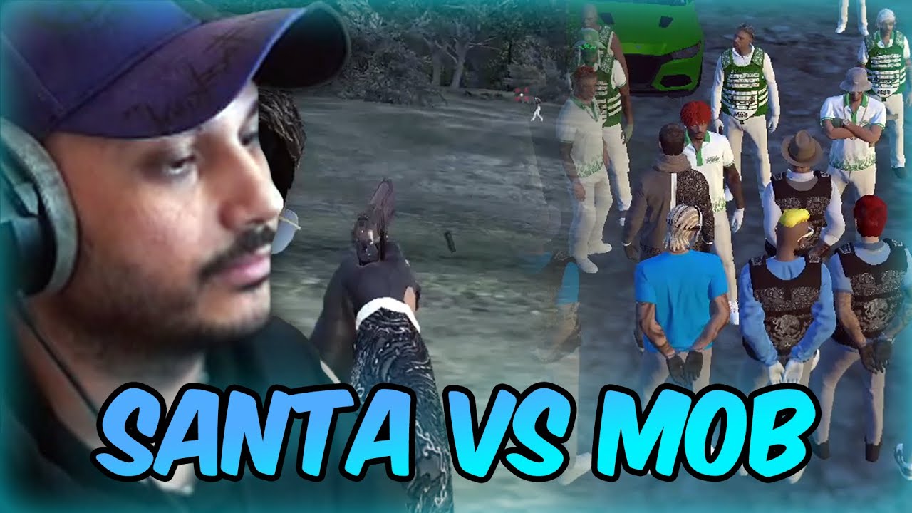 SICARIO BEI SANTA?!☠️ SANTA vs MOB 😈🔥| Loyd