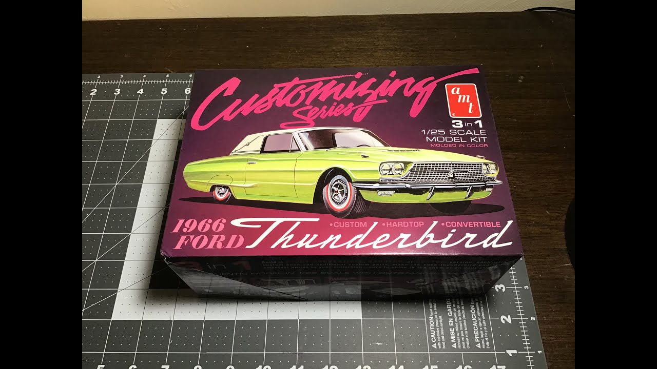 What's In The Box? AMT 1966 Ford Thunderbird Unboxing