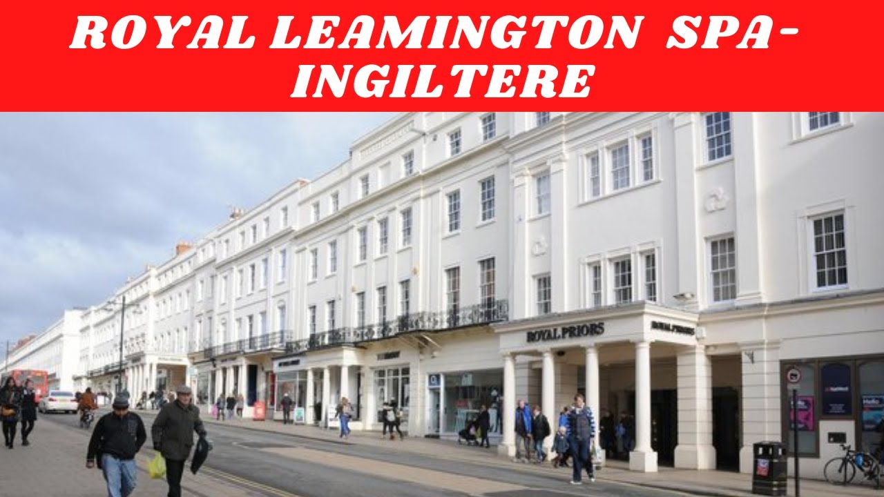 Ingiltere Leamington Spa |【4K】| Yürüyüş turu